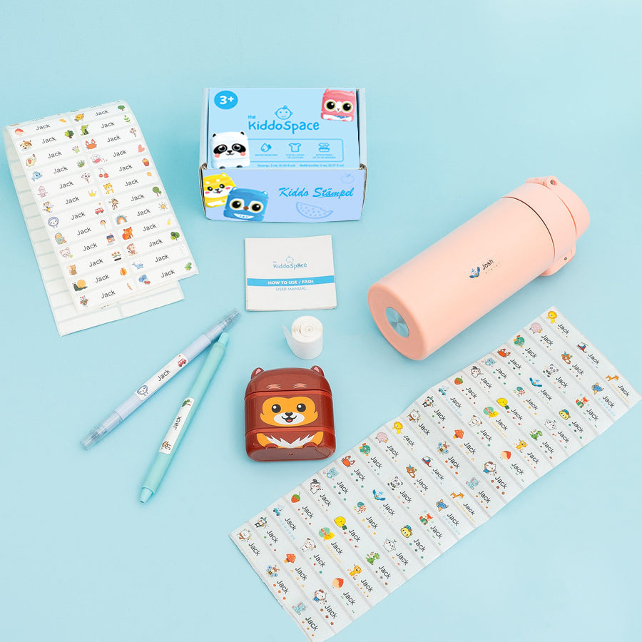 KiddoStämpel™ 2.0 - Komplett Stämpelkit