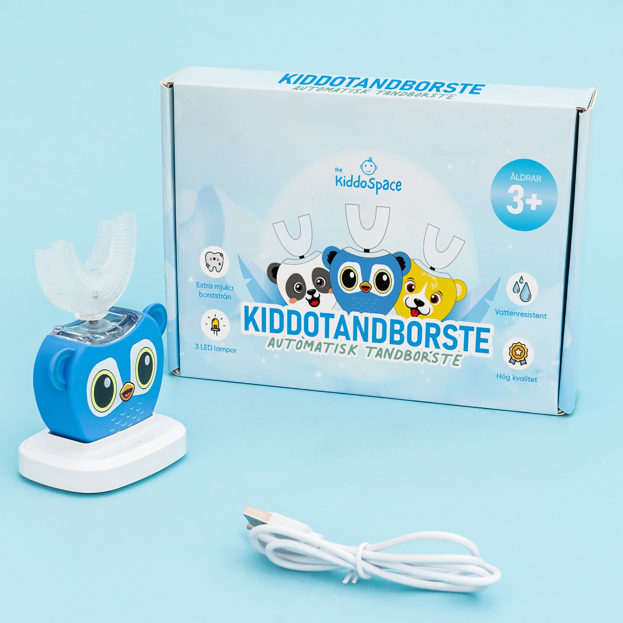 KiddoTandborste - Ett nytt och effektivt sätt att borsta tänderna