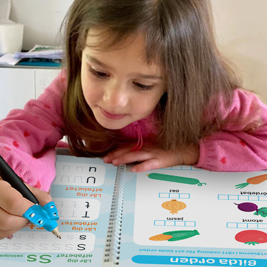 KiddoSpace Övningsset för handskrift