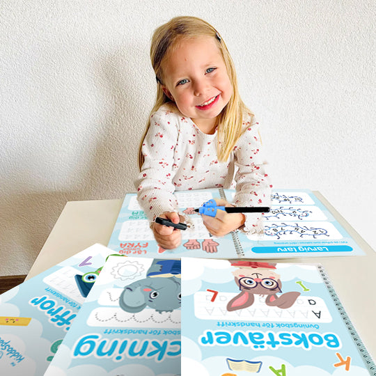 KiddoSpace Övningsset för handskrift